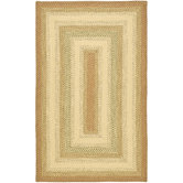 Braided Rust/Multi Rug