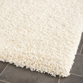 California Shag Ivory Rug
