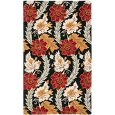 Blossom Black/Multi Rug
