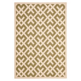 Courtyard Green / Bone Rug