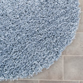 Shag Light Blue Rug