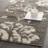 Florida Shag Dark Brown/Smoke Rug