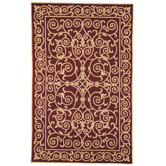 Chelsea Red Iron Gate Rug