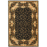 Persian Court Black Rug