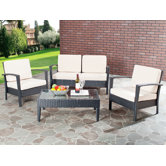 Watson 4 Piece Seating Group with Cushions