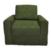 Micro Suede Kid's Chair Sleeper