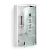 Medizinschrank "Nexio" aus mattiertem Edelstahl