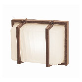 Neptune  Wall Sconce with Ribbed Frosted Glass