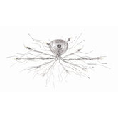 Sol 10 Light Semi Flush Mount