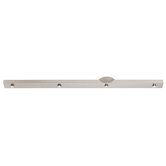 UniJack  System Wall Fixture in Brushed Steel