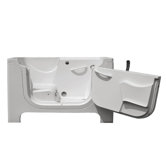 Handi-Tub Walk in Soaker Bath Tub in White