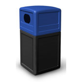 Recycle38 Dome Lid with Two Liners Waste Container