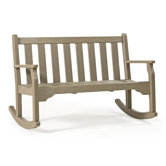 Classic Plastic Garden Bench