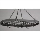 Oval Pot Rack w/ 12 Hooks