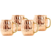 Moscow Barrel Mule Mug WB (Set of 4)