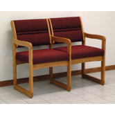 Valley Two Seat Guest Chair- Designer Fabric