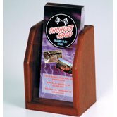 Countertop Single Pocket Brochure Display