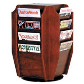 Rotating Literature Racks