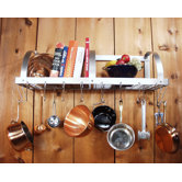 Wall Mounted Pot Rack