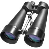 25x100 WP Cosmos Binoculars, Porro, Bak-4, MC, Green Lens, with Premium Hard Case