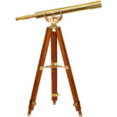 32x80 Scope, Anchormaster Telescopes, with Mahogany Floor Tripod