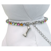Unity� Pet Necklace in Multi Crystals