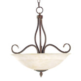 Bryce 3 Light Inverted Pendant