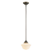 Classic Designs 1 Light Mini Schoolhouse Pendant