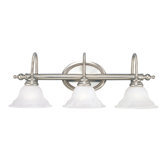 Polar  Vanity Light in Pewter