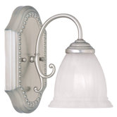 Spirit 9.5" x 5.5"  Vanity Light in Pewter