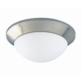 One Light Outdoor Flush Mount