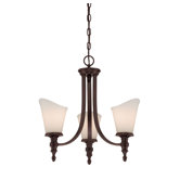Bishop 3 Light Convertible Chandelier