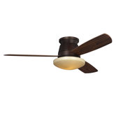 52" The Polaris 3 Blade Hugger Ceiling Fan with Remote
