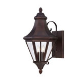 Malta 3 Light Outdoor Wall Lighting