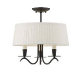Plymouth 3 Light Semi Flush Mount