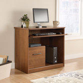 Camber Hill Computer Cart in Sand Pear