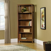 August Hill Library Bookcase in Oiled Oak