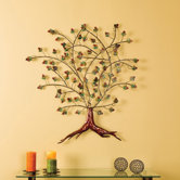 Boxwood Foliage Metal Wall Sculpture