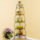Colchester Scrolled Corner Etagere
