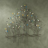 Kepler Gemstone Forest Wall Sculpture