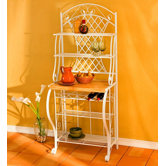 Quincy Trellis Baker's Rack