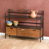 Scout Scrolled 3 Drawer Storage Shelf