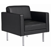 Nurja Leather Arm Chair