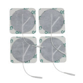 Round Electrode in White for TENS Unit