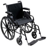 Cruiser III Lightweight Wheelchair in Black