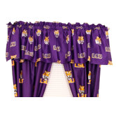 Louisiana State University Printed Curtain Valance