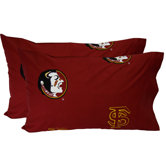 Florida State Seminoles King Pillow Case Set