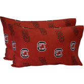 South Carolina Gamecocks Pillow Case Set