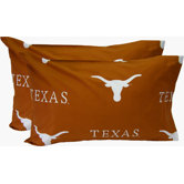 Texas Longhorns King Pillow Case Set