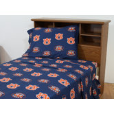 Auburn Printed Sheet Set in Solid